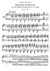 Tarentelle de bravoure - Franz Liszt